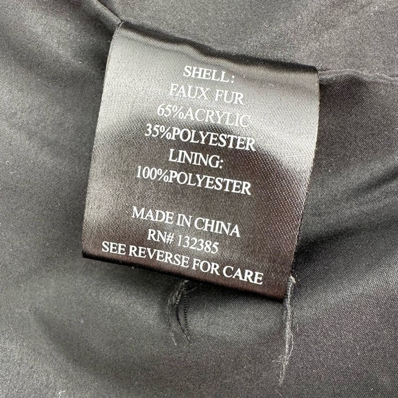 Love Token Faux Fur Jacket Women’s S Cheetah Leopard Short Coat Mob Wife Party - Picture 5 of 13